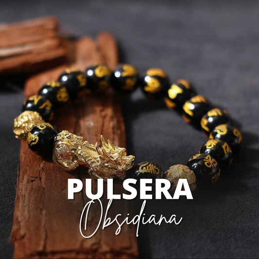 Feng Shui - Pulsera de la Prosperidad Obsidiana - 49% OFF + ENVÍO GRATIS!